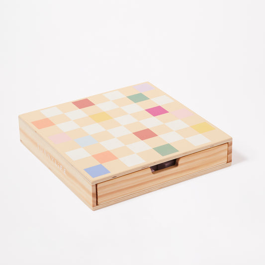 Wooden Chess and Checkers