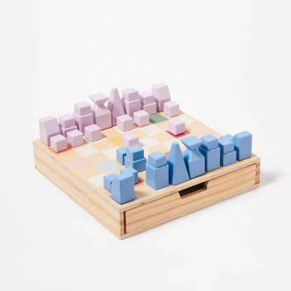 Wooden Chess and Checkers